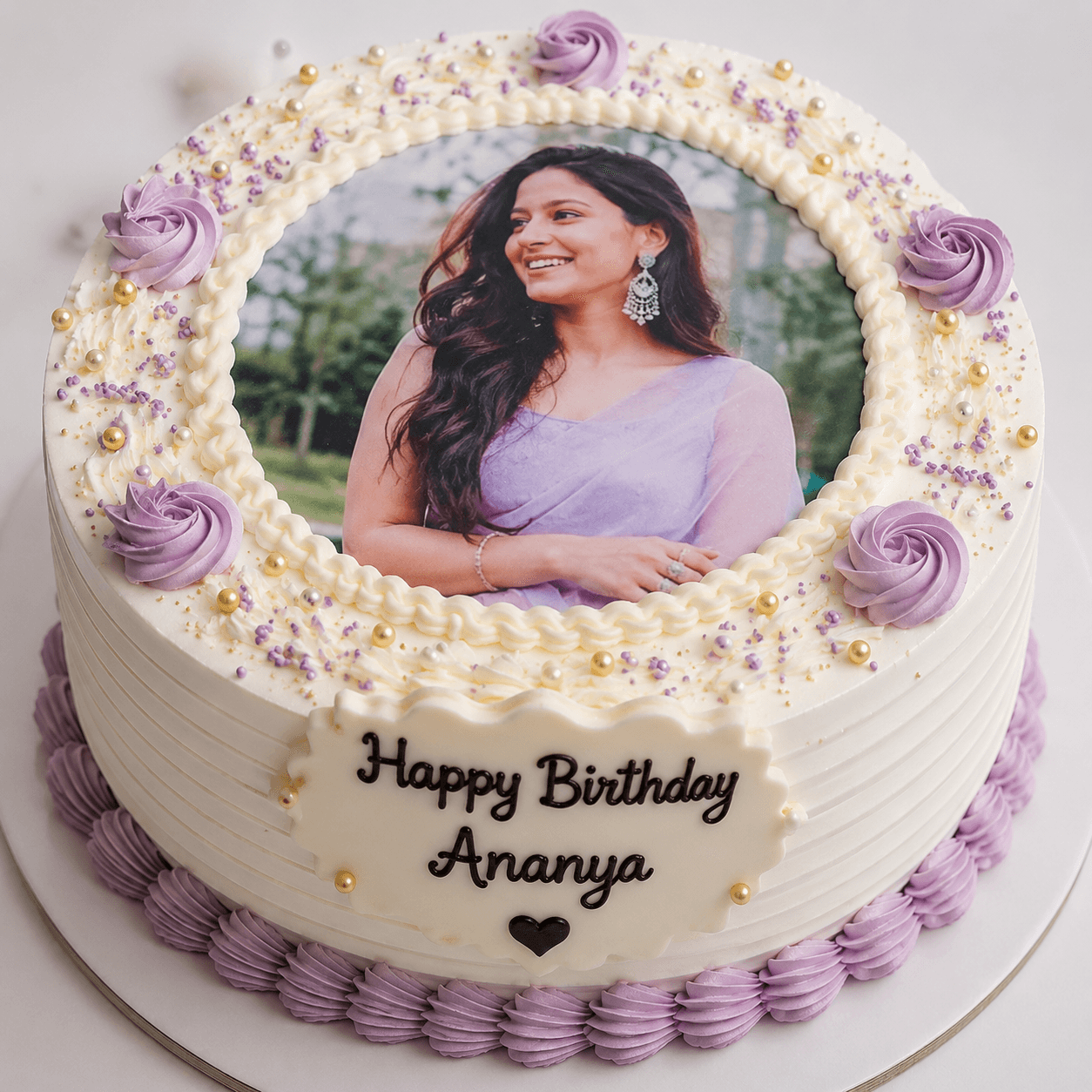 Custom Photo Cake