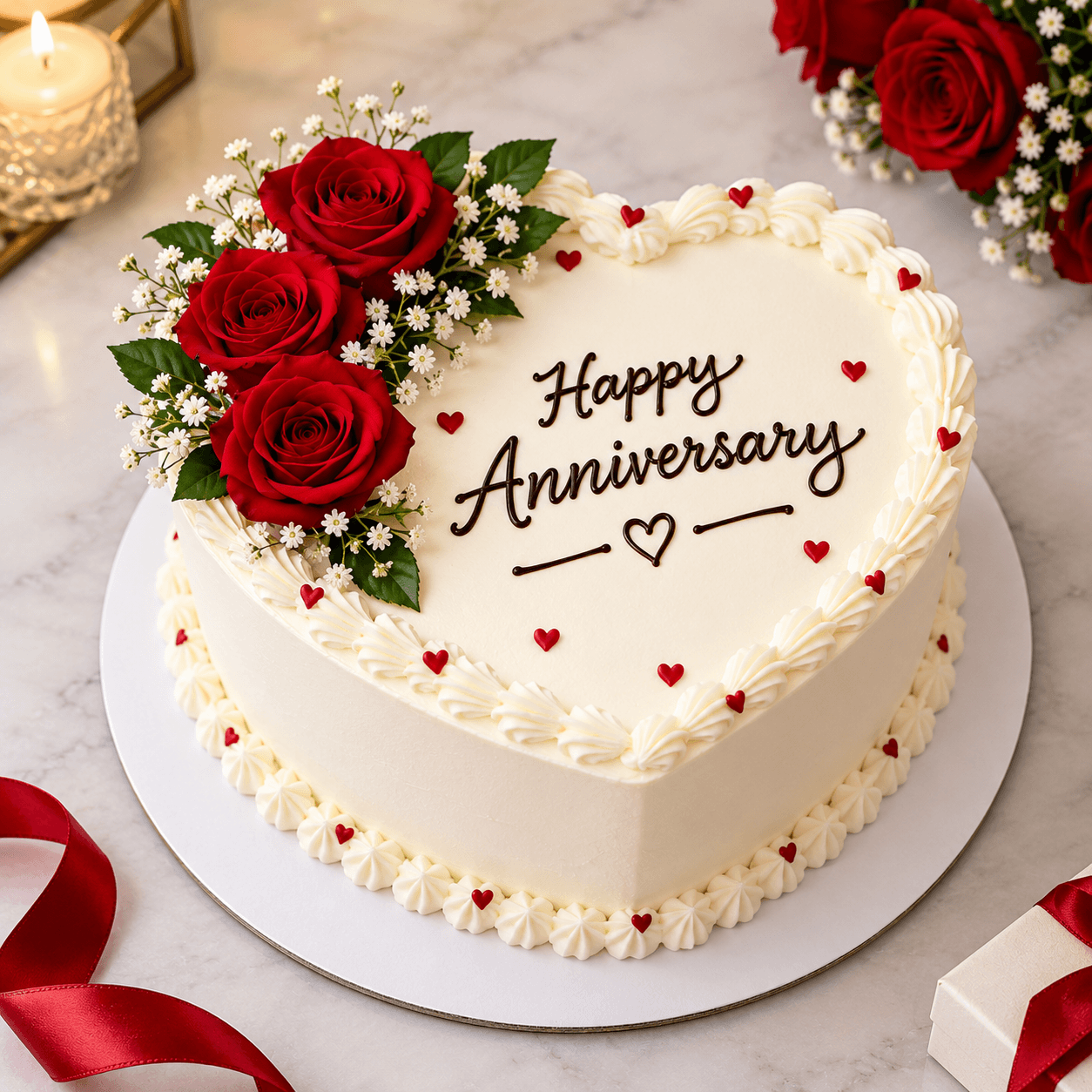 Love Always Heart Cake